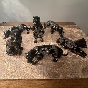 Choose 1: The Hamilton Collection Virtuous Black Panther Gemstone Collection